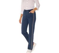 Schlupfjeans blue-stone-washed 44 Baumwolle, Polyester, Elasthan