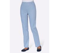 Schlupfjeans CASUAL LOOKS, Damen, Gr. 235, Extrakurzgrößen, blau (bleu), 96% Baumwolle, 4% Elasthan, unifarben, lang, Jeans Schlupfjeans (35639306-235) bleu