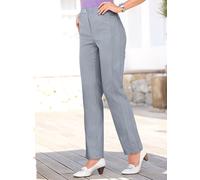 Schlupfjeans CASUAL LOOKS, Damen, Gr. 25, Kurzgrößen, grau, 96% Baumwolle, 4% Elasthan, unifarben, lang, Jeans Schlupfjeans (676952-25) grau