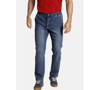 Schlupfjeans JAN VANDERSTORM "Schlupfjeans VERTTI", Herren, Gr. 72, N-Gr, blau, Obermaterial: 75% Baumwolle CO. 23% Polyester PES. 2% Elasthan EL., comfort fit, Hosen Schlupfjeans (44655628-72) blau