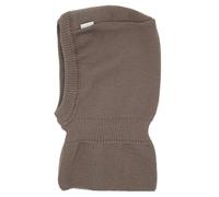 Schlupfmütze MAXIMO, Jungen, Gr. 51, grau (taupe), Strick, Wolle, unifarben, Mützen, aus Wolle (44261110-51) taupe