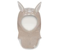 Schlupfmütze MAXIMO, Kinder, Gr. 53, beige (beigemeliert), Strick, Materialmix, Mützen, mit Öhrchen, wärmend, elastisch, Strick, gefüttert (79802925-53) beigemeliert