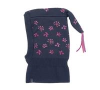 Schlupfmütze MAXIMO, Mädchen, Gr. 53, blau (navy), Strick, Baumwolle, gemustert, Mützen, Baumwolle, gestrickt, gefüttert, gemustert (27163102-53) navy