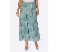 Schlupfrock CLASSIC BASICS, Damen, Gr. 48, bunt (kalkmint, jade, bedruckt), 100% Polyester, geblümt, gemustert, mehrfarbig, lang, Röcke (76352656-48) kalkmint, jade, bedruckt