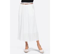 Schlupfrock INSPIRATIONEN, Damen, Gr. 46, beige (ecru), 100% Viskose, unifarben, lang, Röcke (44895642-46) ecru