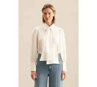Schluppenbluse Uni Ecru 34 (60.637061-0002-34)