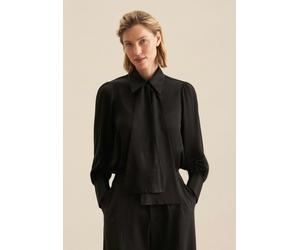 Schluppenbluse Uni Hemdblusenkragen 42 (60.637061-0039-42)