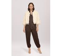 Schluppenbluse VERA MONT "Damen mit Seitenschlitzen", Damen, Gr. 40, braun (rostbraun), Satin, Obermaterial: 100% Polyester, ausgestellt normal, Blusen Schluppenbluse (56448608-40) rostbraun