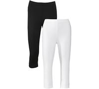 Schmal geschnittene Capri-Leggings (2er Pack) 48/50 (XL)