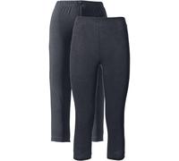 Schmal geschnittene Capri-Leggings (2er Pack) 52/54 (XXL)