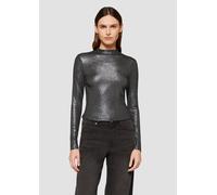 s.Oliver Damen 2156422 Langarmshirt mit Stehkragen, 9999, 46