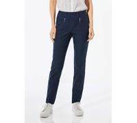 Schmale Bengalinhose LOUISA blau 40 lang