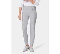 Schmale Bengalinhose LOUISA braun 46 lang