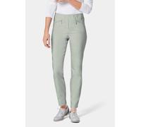 Schmale Bengalinhose LOUISA grün 44 lang