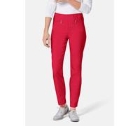 Schmale Bengalinhose LOUISA rot 25 lang