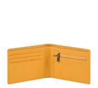Schmale Herrenbrieftasche mit RV-Münzfach Akron Piquadro gelb - Farb-Varianten: Gelb