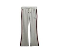 Schmaler Damen-Jogginghose Superdry Athletic Essentials Stripe Grau S