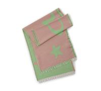 CODELLO JACQUARD SCARF SCHAL POLYACRYLIC MIX GLOW QUOTE 42S0104