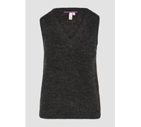 Schmaler Rippstrick-Pullunder M grau 2165095.98W0.M