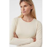 Schmales Longsleeve beige 36