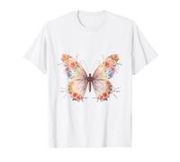 Schmetterling Blume T-Shirt