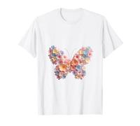 Schmetterling Blume T-Shirt