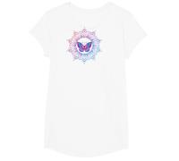 Schmetterling-Mandala Yoga Butterfly Meditation Tiere T-Shirt