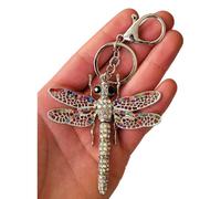 Schmetterling Schlüsselanhänger, Schlüsselbund mit Strassstein