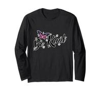 Schmetterling Sei nett Langarmshirt