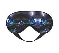 Schmetterlings-Schlafmaske aus Seide, elastisches Band, für Reisen und Nickerchen, weiche Augenabdeckung für Reisen, Yoga, Nickerchen