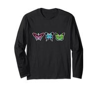 Schmetterlingsarten Langarmshirt