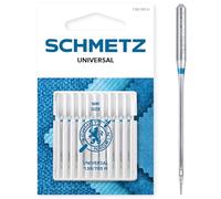 SCHMETZ | 10 Nähmaschinennadeln | Universal | 130/705 H | Nadeldicke 70/10-100/16 | auf jeder gängigen Haushaltsnähmaschine einsetzbar