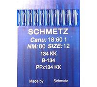 SCHMETZ 10 Rundkolben Nähmaschinen Nadeln System 134 KK Industrie St. 80