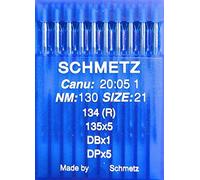 SCHMETZ 10 Rundkolben Nähmaschinen Nadeln System 134 (R) Industrie St. 130
