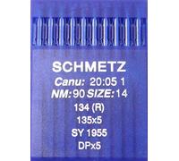 SCHMETZ 10 Rundkolben Nähmaschinen Nadeln System 134 (R) Industrie St. 90
