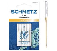 Schmetz 130-705ET-75 Nadel, Metal, Silber, 75-11 Gre, 5 Count