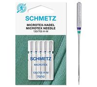 Schmetz 130/705M Microtex Nähmaschinennadeln Größe 70/10 5er Pack