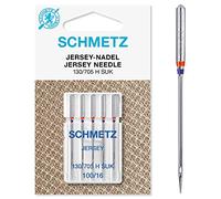 Schmetz 130x705H SUK Ballpoint Jersey Nähmaschinennadel Nadelstärke 100/16 5er Pack
