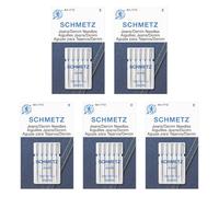 SCHMETZ 25 Jeansnähmaschinennadeln Denim 130/705H-J Größe 100/16