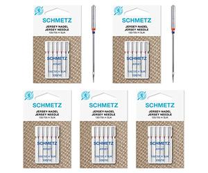 SCHMETZ: 25 Nähmaschinen Nadeln Flachkolben 130/705 - Jersey (Stärke 100)