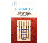SCHMETZ 5 Leder Nähmaschinen Nadeln (Flachkolben) 130/705 H-LL Stärke 90/14