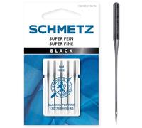 Schmetz Nähmaschinennadeln Black Super Fein 130/705 H-SU XS Stärke 70/10 5 Nadeln