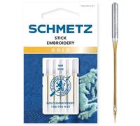 Schmetz Gold Embroidery-Sticknadeln 90/ System 130/705 H-ET/ 5 Nadeln