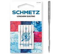 SCHMETZ Nähmaschinennadeln | 5 Longarm Quilting-Nadeln | 135x5 MR| Nadeldicke: 100/16 | Geeignet für das Quilten mit speziellen Longarm-Maschinen