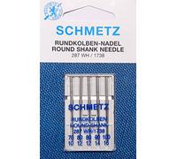 SCHMETZ 5 Rundkolben Nadeln Sortiment 287 WH/1738 Stärke 70-100