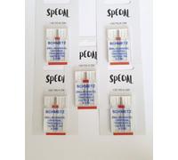 Schmetz: 5 Zwillingsnadeln - Nähmaschinennadel 130/705 - Universal - 80/2.5 & 80/4.0