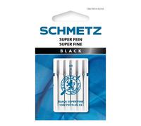 Schmetz Black Super Fein-Nadel Stärke 60/ System 130/ 705 H-SU XS/ 5 Nadeln