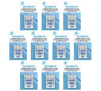 Schmetz ELx705 Nähmaschinennadeln, Größe 80/12, Box mit 10 Karten, 50 Stück