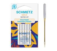 Schmetz Gold Stick-Nadeln Titanium Embroidery 130/705 H-ET 75/11