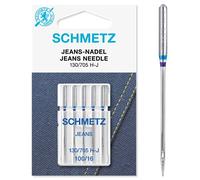 Schmetz Jeans Nähmaschinennadeln - Full größer. 100/16